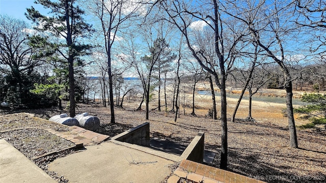 116568 S 4268th Rd, Checotah, OK 74426 - view of yard with a water view