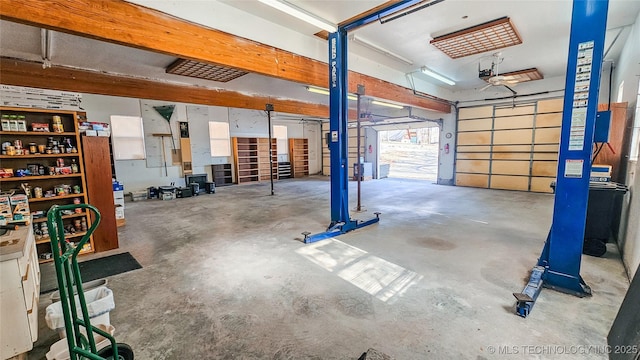116568 S 4268th Rd, Checotah, OK 74426 - view of garage