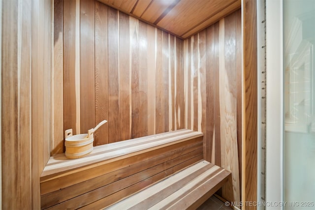 view of sauna / steam room