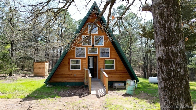 view of back of house