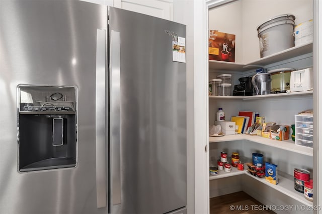 view of pantry