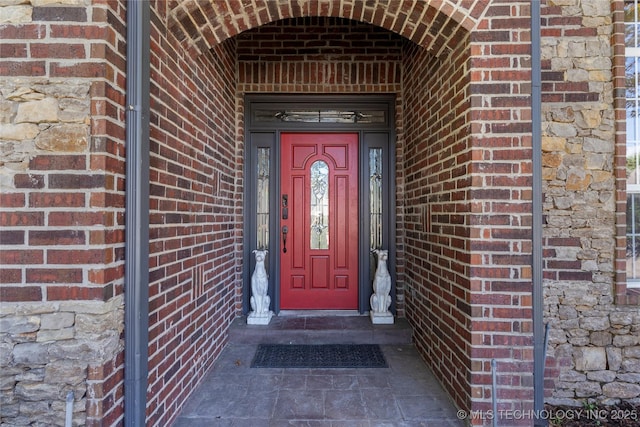 view of property entrance