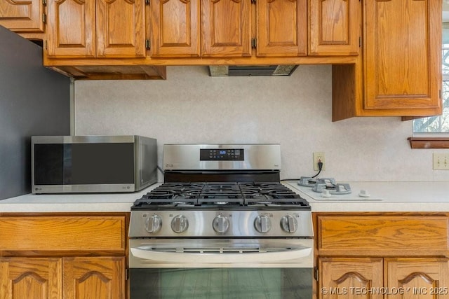 kitchen featuring stainless steel appliances