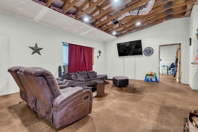 view of living room