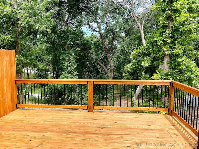 29910 94th Dr W Unit 1 & 2, Afton, OK 74331 - view of wooden terrace