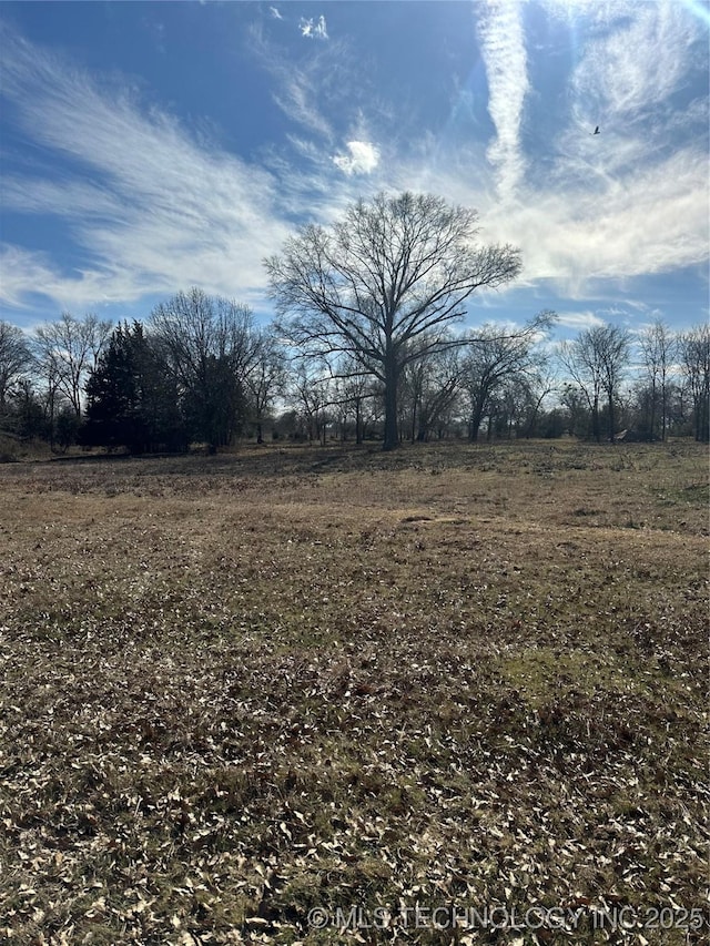 view of landscape with a rural view