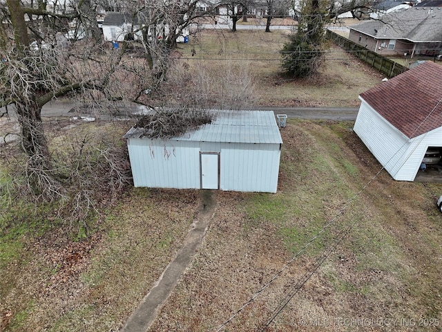 view of outdoor structure