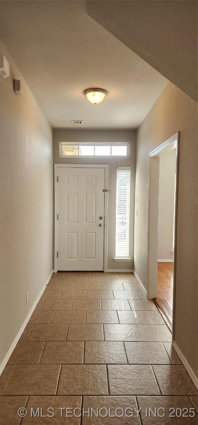 view of foyer entrance