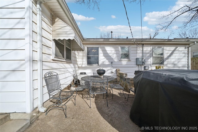 exterior space featuring a patio