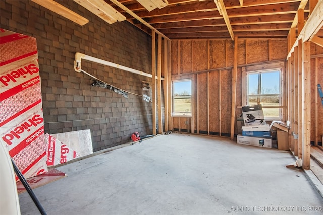 miscellaneous room featuring concrete floors