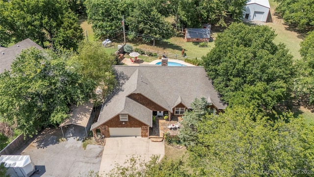 4413 Quail Run, Skiatook, OK 74070 - aerial view of property and surrounding area