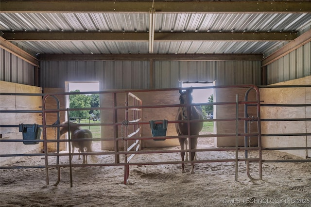 view of stable