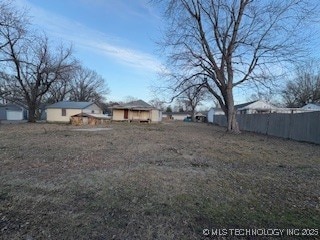 view of yard