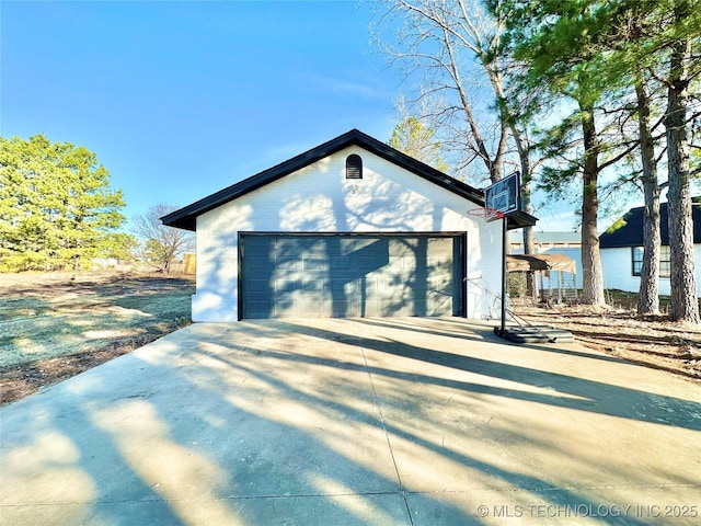 exterior space featuring a water view