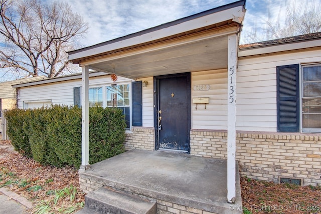 view of property entrance