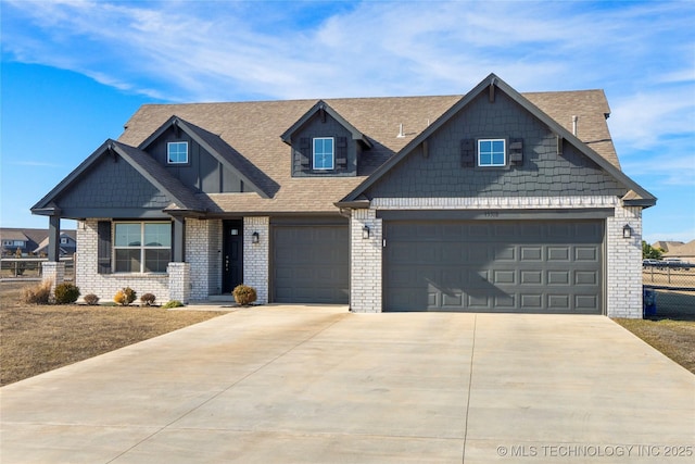 view of craftsman inspired home