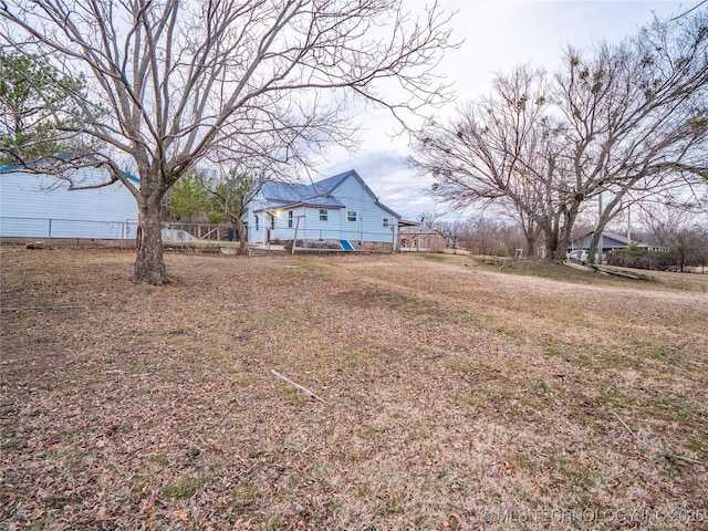 view of yard