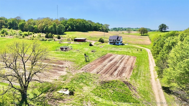 610 SW 7th Rd, Stigler, OK 74462 - aerial view featuring a rural view