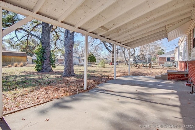 view of patio