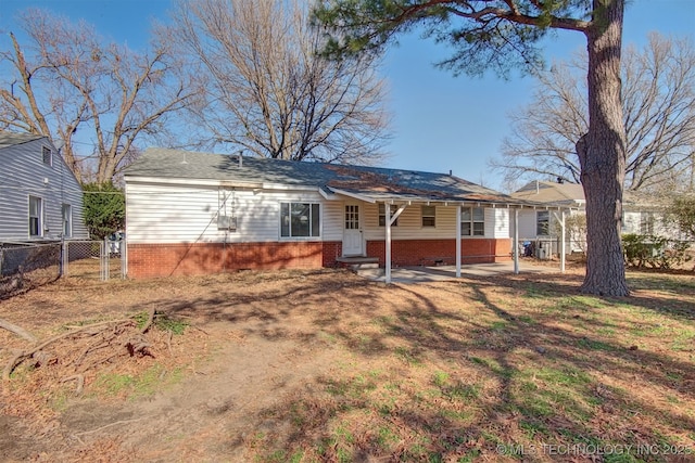 view of back of house