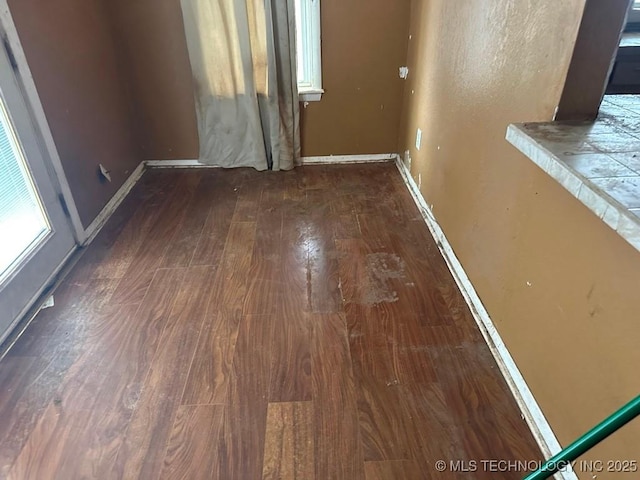 room details with wood-type flooring