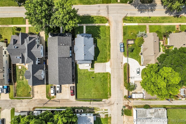 304 E Dallas St, Broken Arrow, OK 74012 - aerial view of residential area