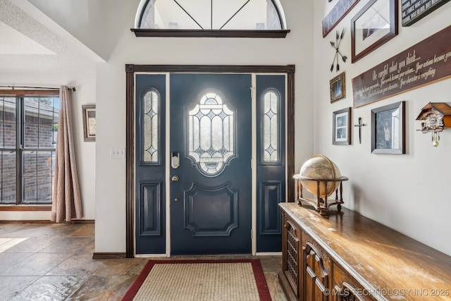 view of entrance foyer