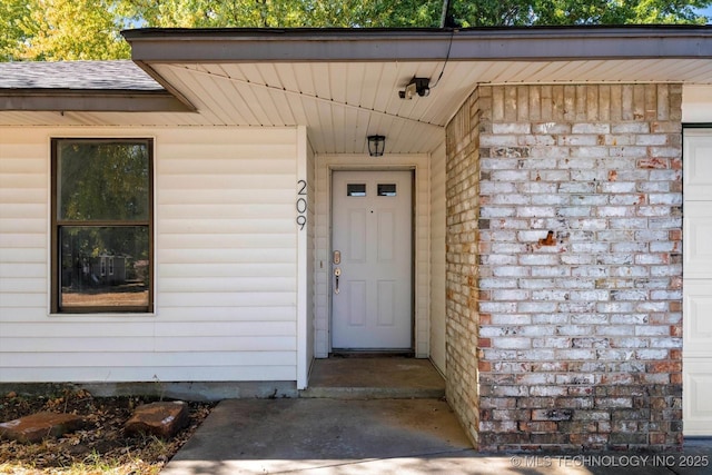 view of property entrance