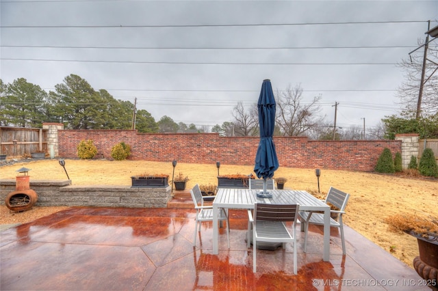 view of patio / terrace