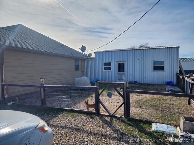 view of rear view of house