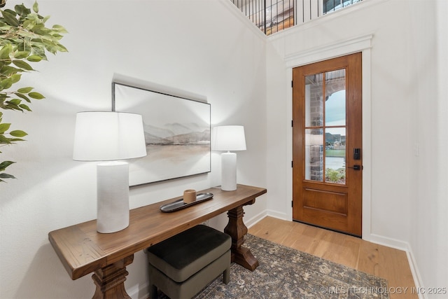 2325 E 134th Cir, Bixby, OK 74008 - foyer with wood finished floors and plenty of natural light