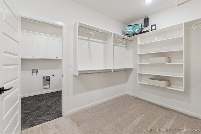 2325 E 134th Cir, Bixby, OK 74008 - walk in closet featuring carpet flooring