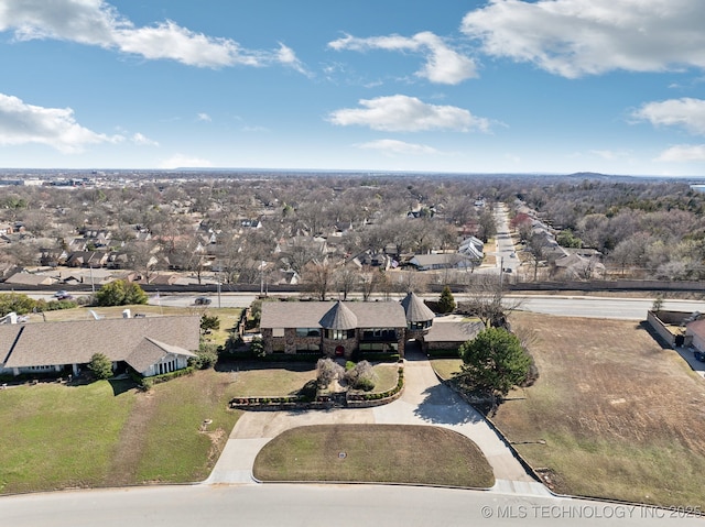 6642 E 60th Pl, Tulsa, OK 74145 - aerial view of residential area