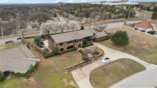 6642 E 60th Pl, Tulsa, OK 74145 - bird's eye view