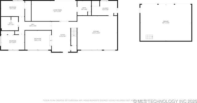 6642 E 60th Pl, Tulsa, OK 74145 - view of home floor plan