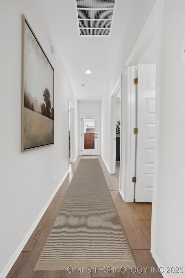 1941 W Huntsville Pl, Broken Arrow, OK 74011 - hallway with wood finished floors