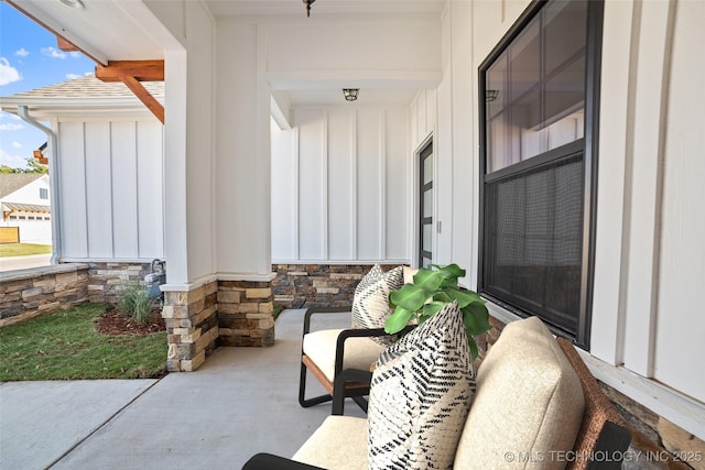 1941 W Huntsville Pl, Broken Arrow, OK 74011 - view of covered porch