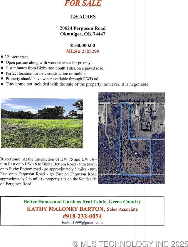 20624 Ferguson Rd, Okmulgee, OK 74447 - photo 3