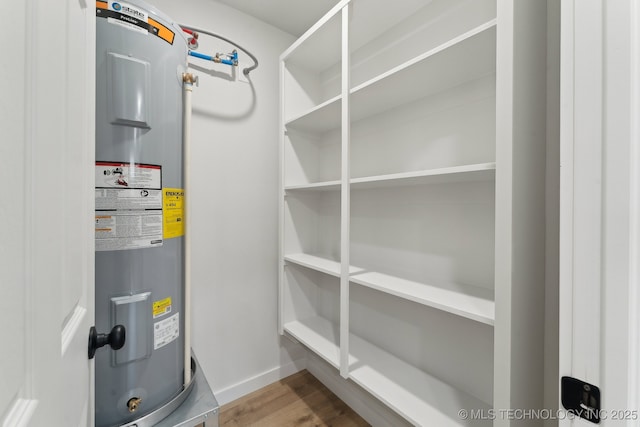 203 W Monroe Ave, Mcalester, OK 74501 - utility room with water heater