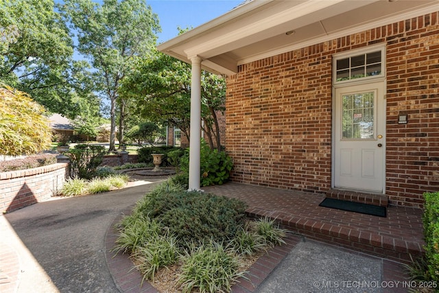 view of entrance to property