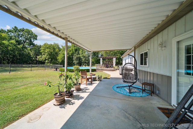 view of patio