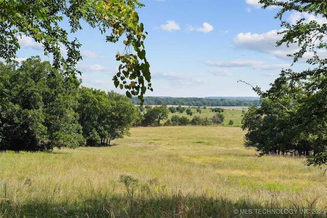 view of local wilderness featuring a rural view