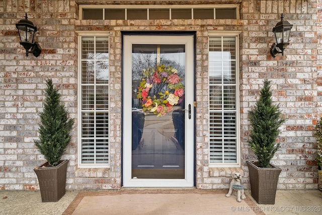 view of property entrance