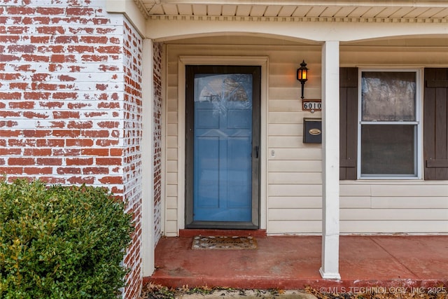 view of entrance to property