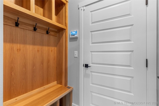 view of mudroom