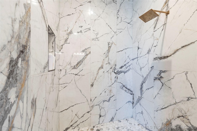 3748 E 116th St S, Tulsa, OK 74137 - detailed view of a marble finish shower