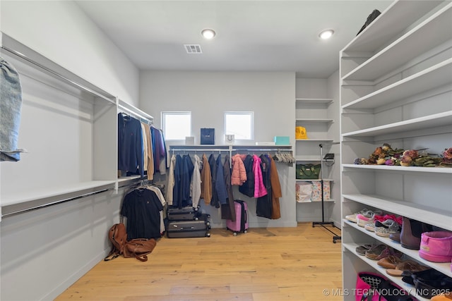 3748 E 116th St S, Tulsa, OK 74137 - spacious closet featuring wood finished floors