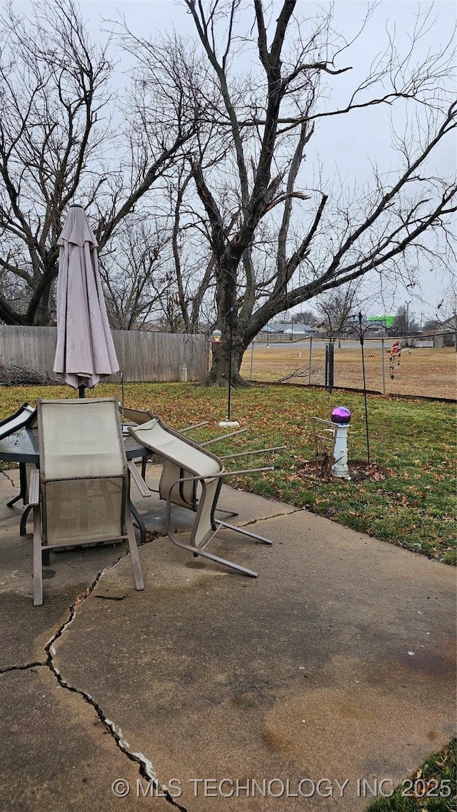 view of patio / terrace