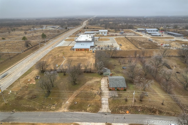 drone / aerial view featuring a rural view