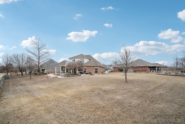 8402 N 100th E Ave, Owasso, OK 74055 - view of yard